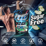 VitaBoost Creatine Gummies Sour Green Apple flavour close-up