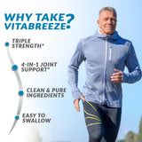 VitaBreeze Chondroitin Supplement bottle side view