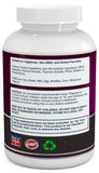 VitaBreeze Turmeric Curcumin 755mg bottle side view