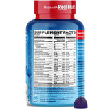 VITABURST Smurfs Kids Multivitamin Gummies with a spoon