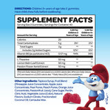VITABURST The Smurfs Focus Gummies close-up of gummies