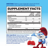 VITABURST The Smurfs Melatonin Gummies 170g packaging