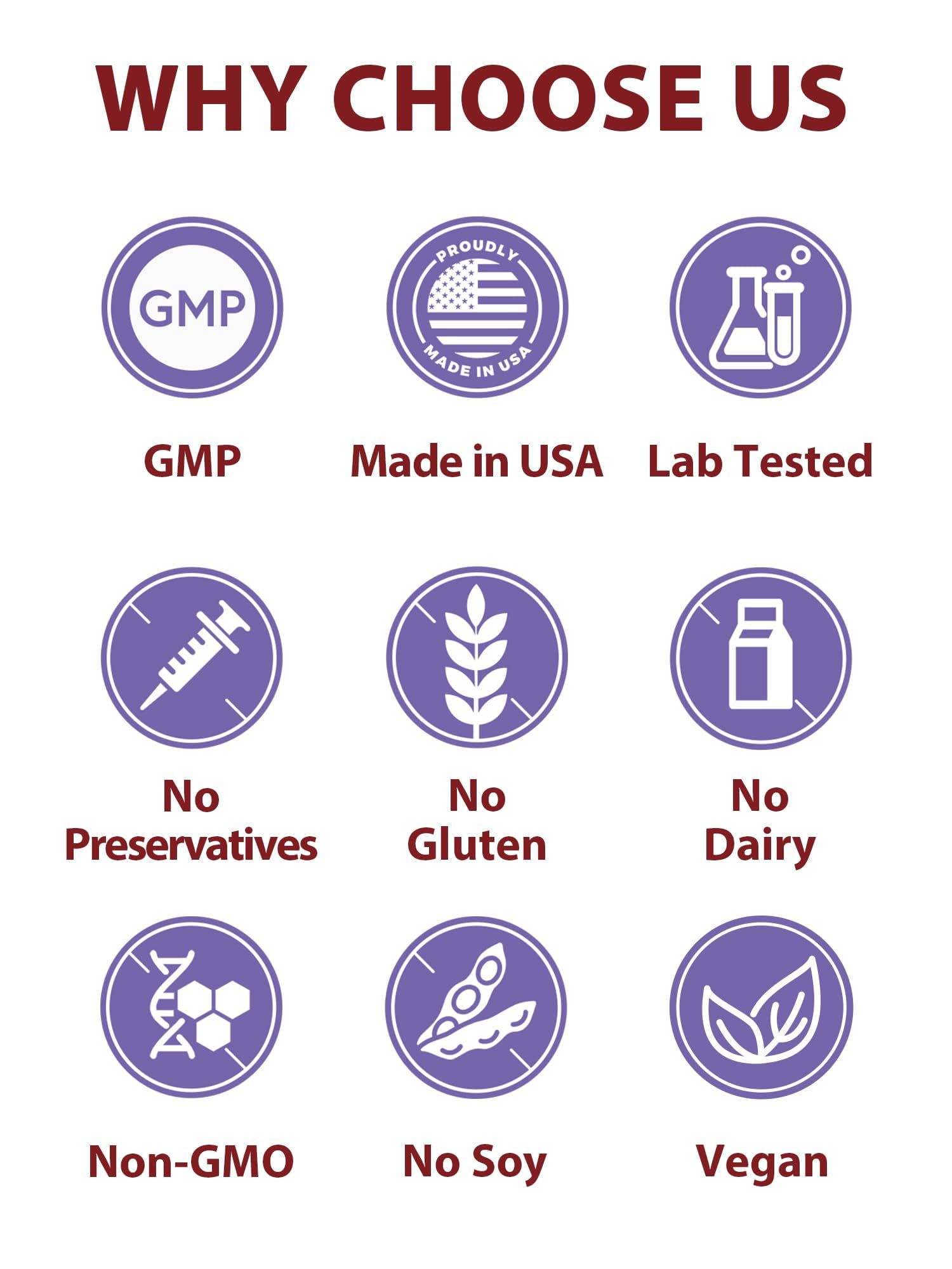 Vitacook Iron Glycinate Capsules 65mg ingredients list