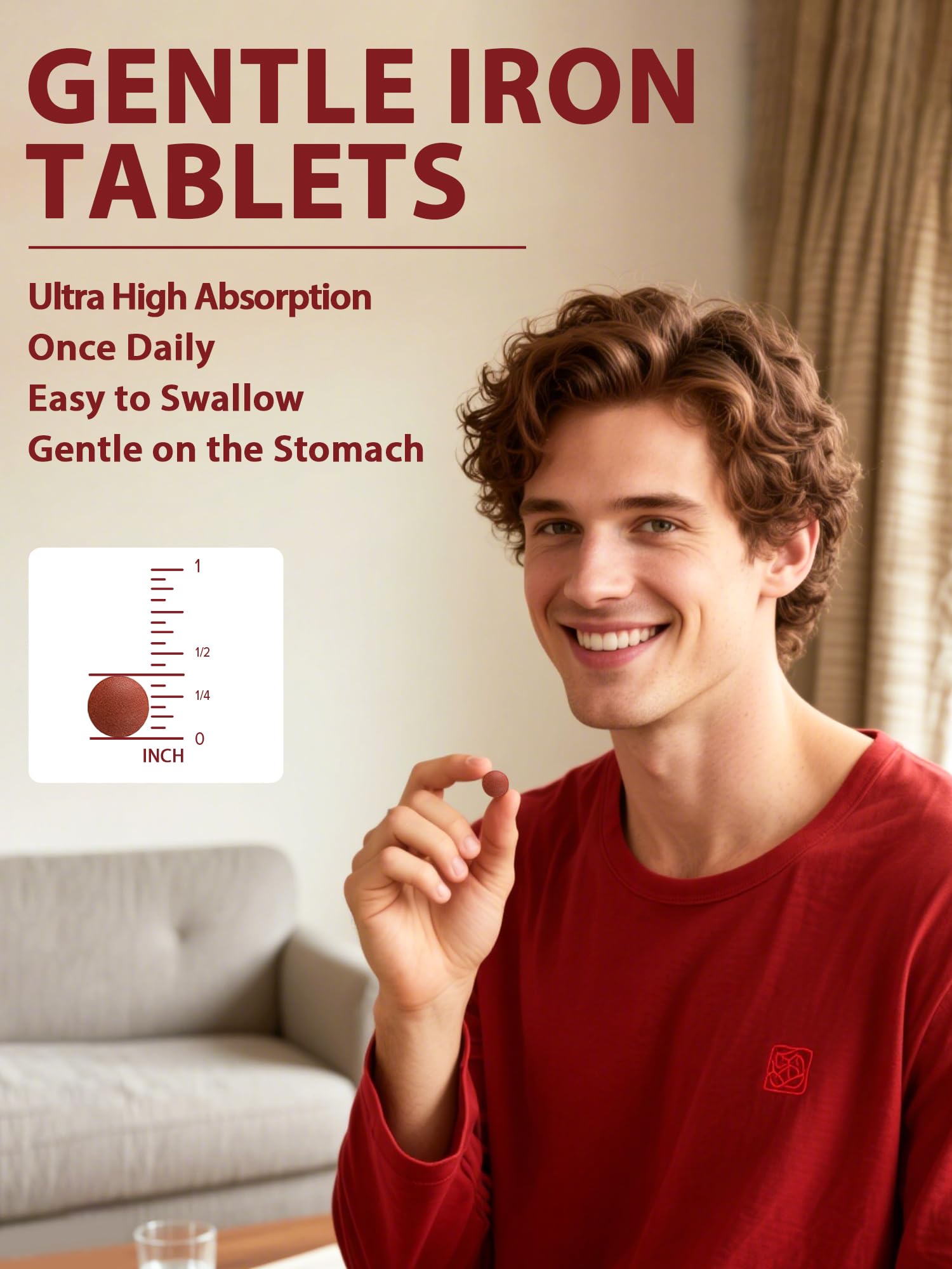 Vitacook Iron Supplement 65mg in a lifestyle setting