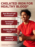 Vitacook Iron Supplement 65mg side view showing capsule