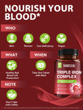 Vitacook Iron Supplement 65mg with a measuring spoon