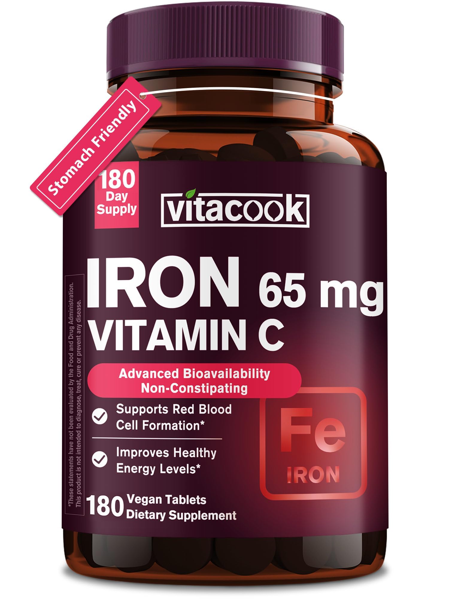 Vitacook Iron Supplement front view with packaging