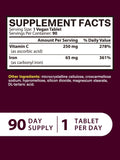 Vitacook Iron Supplement with Vitamin C ingredients list