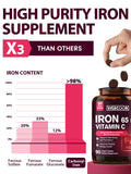 Vitacook Iron Supplement with Vitamin C packaging