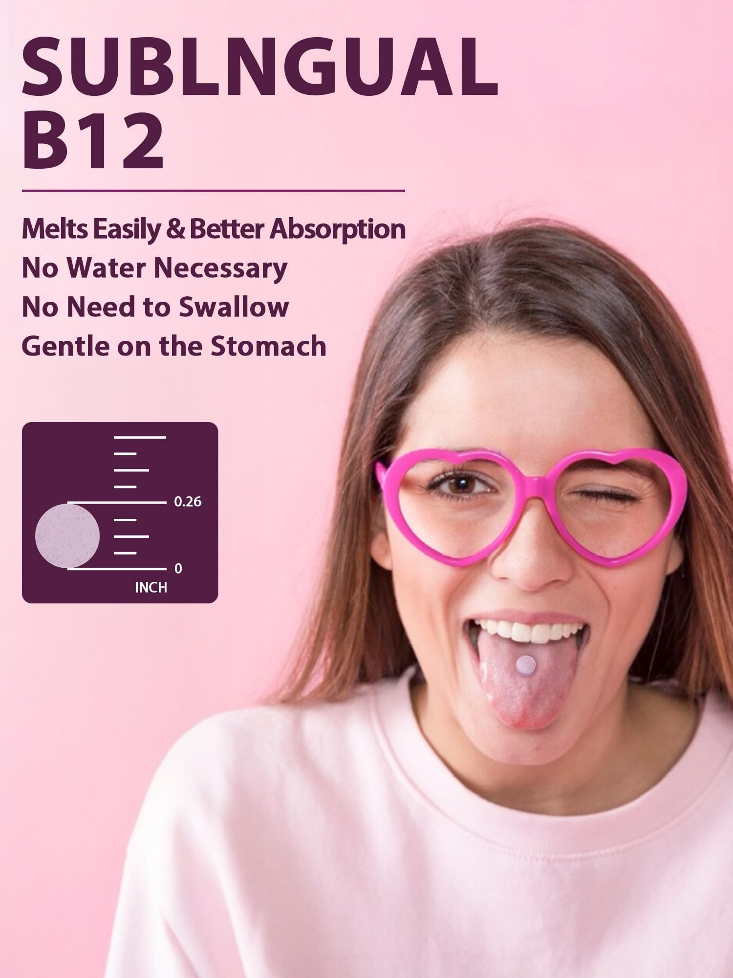 Vitacook Methyl B12 Tablets 5000 mcg serving suggestion