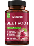 Vitacook Organic Beet Root Capsules front view with label