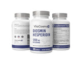 VitaCosmoX Diosmin Hesperidin 1200 mg Capsules bottle side view
