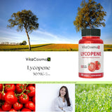 VitaCosmoX Lycopene 50mg supplement side view