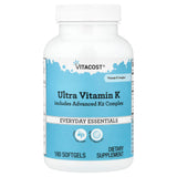 Vitacost Vitamin K Complex front view packaging 109g