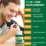 VITACRLLYNMN Antioxidant Supplement capsules on a wooden table