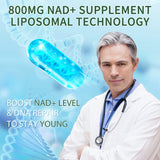 VITACRLLYNMN NAD+ Supplement Liposomal 800MG capsule close-up