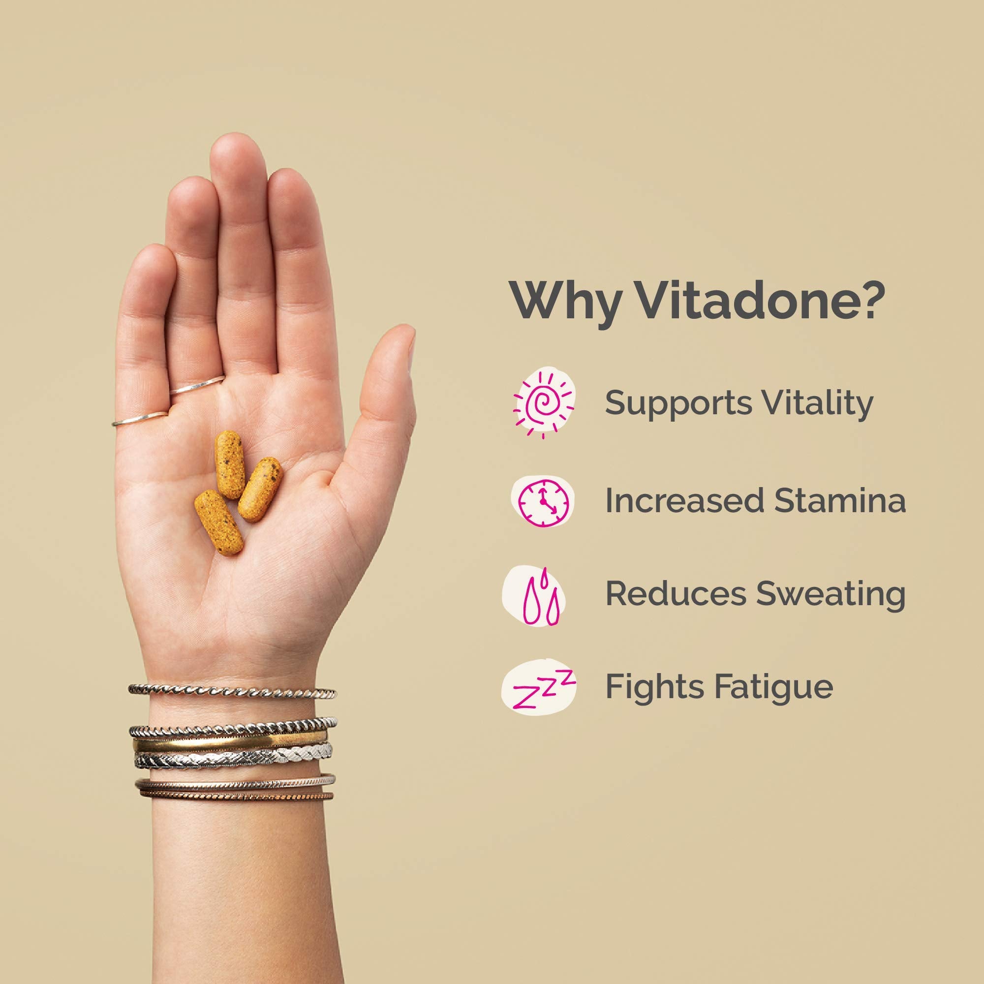 Vitadone Multivitamin Supplement 159g side view