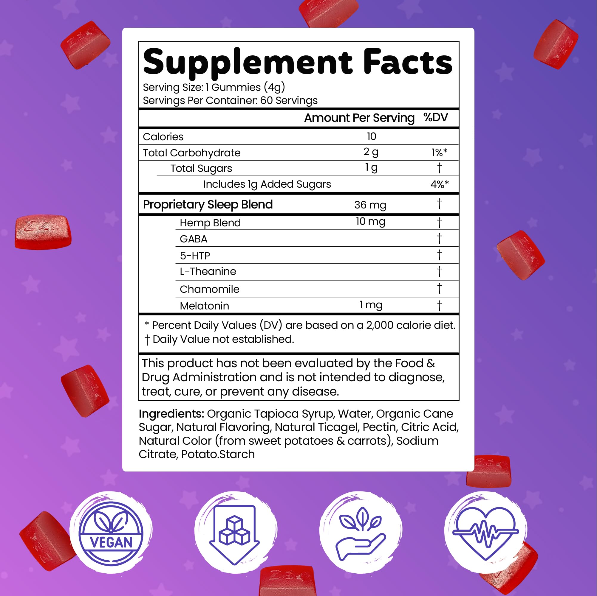 VitaDreamz Advanced Melatonin Complex in a wellness setup