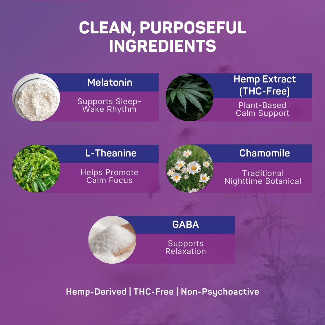 VitaDreamz Advanced Melatonin Complex ingredients list