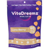 VitaDreamz Magnesium Glycinate Sleep Gummies Luna Berry front view