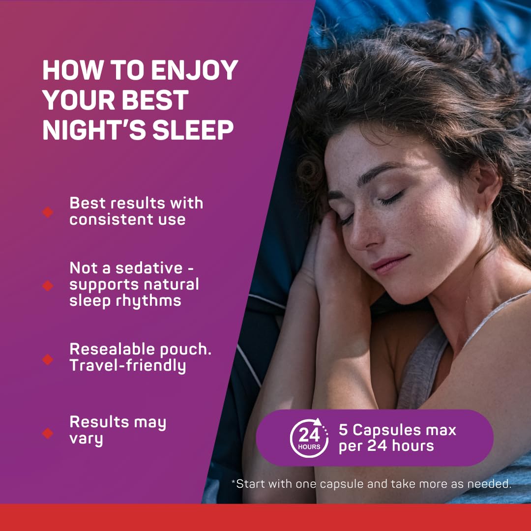 VitaDreamz Sleep Gummies with a night-time setting background