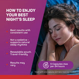 VitaDreamz Sleep Gummies with a night-time setting background