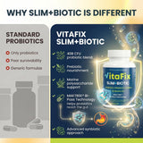 VitaFix Probiotic Prebiotic Capsules with measuring spoon