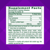 Vitafusion Extra Strength Biotin Gummies in a bowl