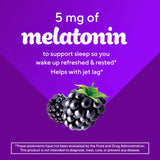 Vitafusion Melatonin Gummies showing individual gummy