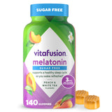 Vitafusion Melatonin Gummies Sugar Free 3mg front view