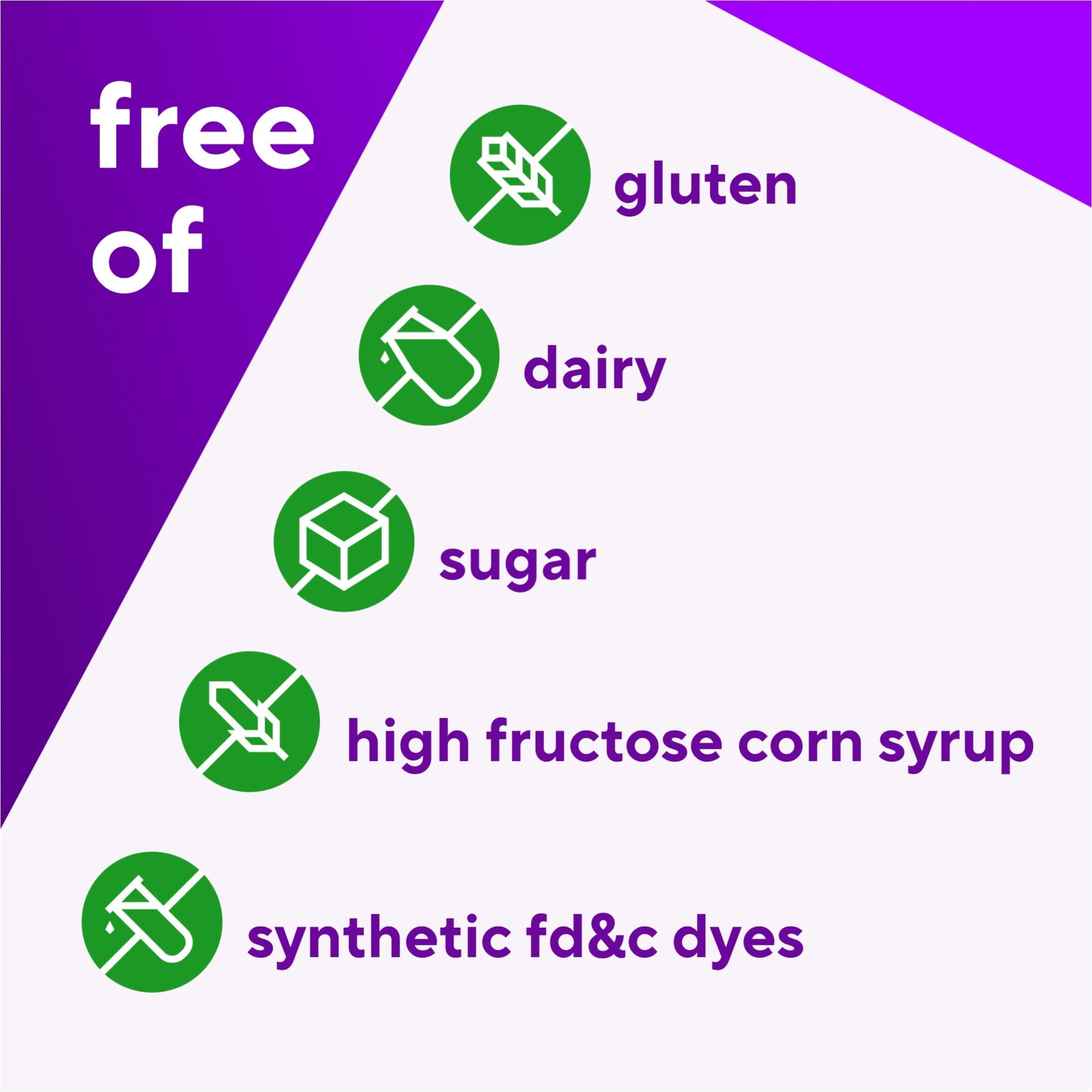 Vitafusion Melatonin Gummies Sugar Free 3mg nutritional information