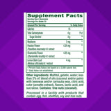 Vitafusion Melatonin Gummies Sugar Free 3mg side view