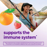 Vitafusion Power Zinc Gummy Vitamins strawberry tangerine gummies
