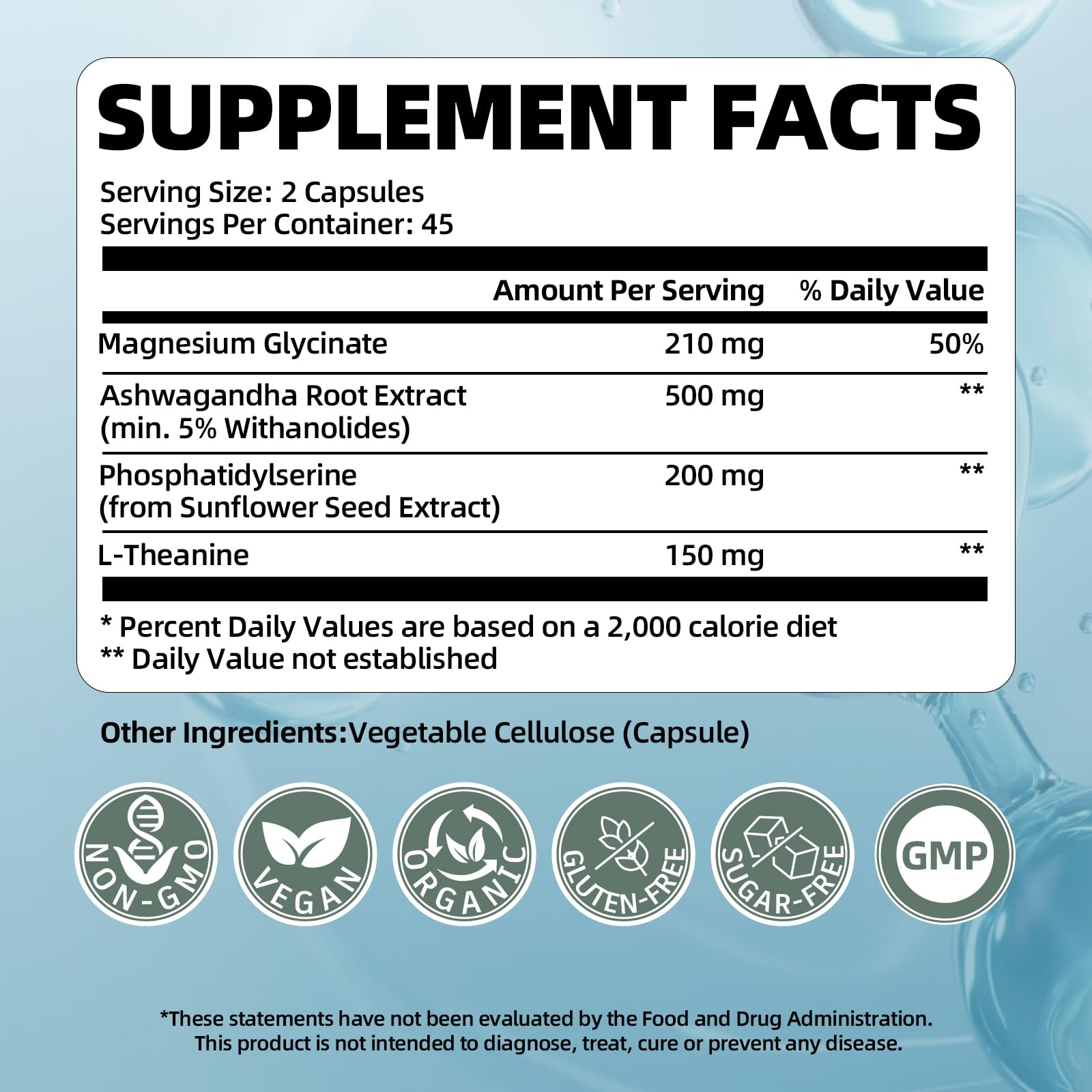 VitaHarbor Cortisol Support Capsules in a lifestyle setting