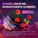 VitaHarbor Creatine Gummies displayed on a wooden table