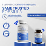 VITAJAX L-Methylfolate 7.5mg capsule side view