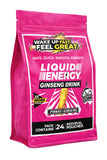 VITAL 4U Ginseng Energy Shots coffee flavour pouches front view