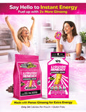 VITAL 4U Ginseng Energy Shots in a gym bag
