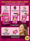 VITAL 4U Ginseng Energy Shots packaging side view