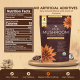 Vital Ace Organic Mushroom Coffee mix in a cup