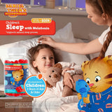 Vital+Boon Children's Sleep Gummies on a wooden table