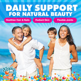 Vital+Boon Collagen Biotin Gummies close-up of gummies
