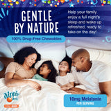 Vital+Boon Dippin' Dots Chewable Melatonin Tablets 10mg open packaging