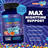Vital+Boon Dippin' Dots Chewable Melatonin Tablets 10mg packaging