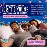 Vital+Boon Dippin' Dots Kids Melatonin Gummies back view