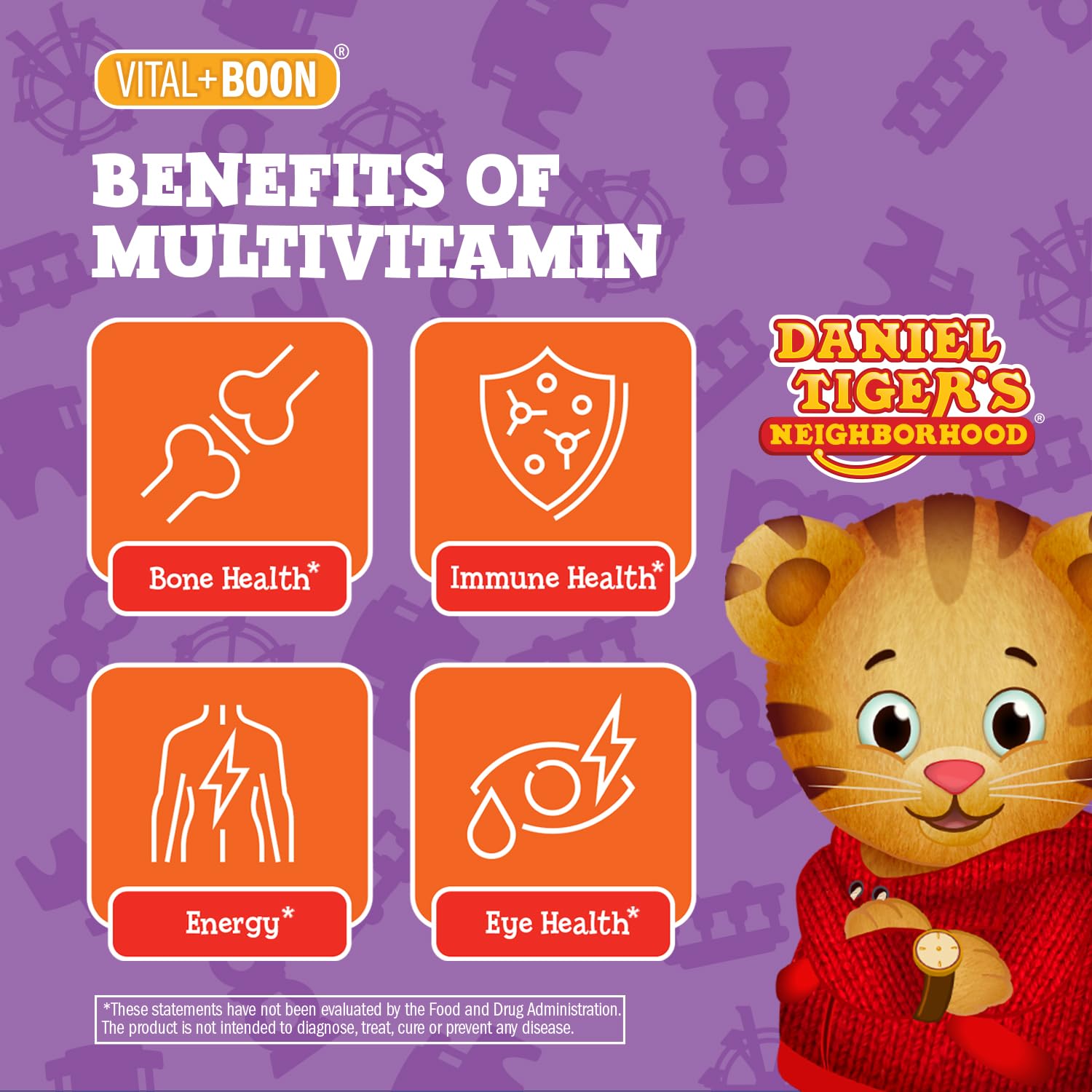Vital+Boon Gummy Multivitamins for Kids packaging