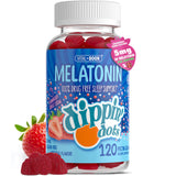 Vital+Boon Melatonin Gummies 2.5mg Strawberry Creme front view