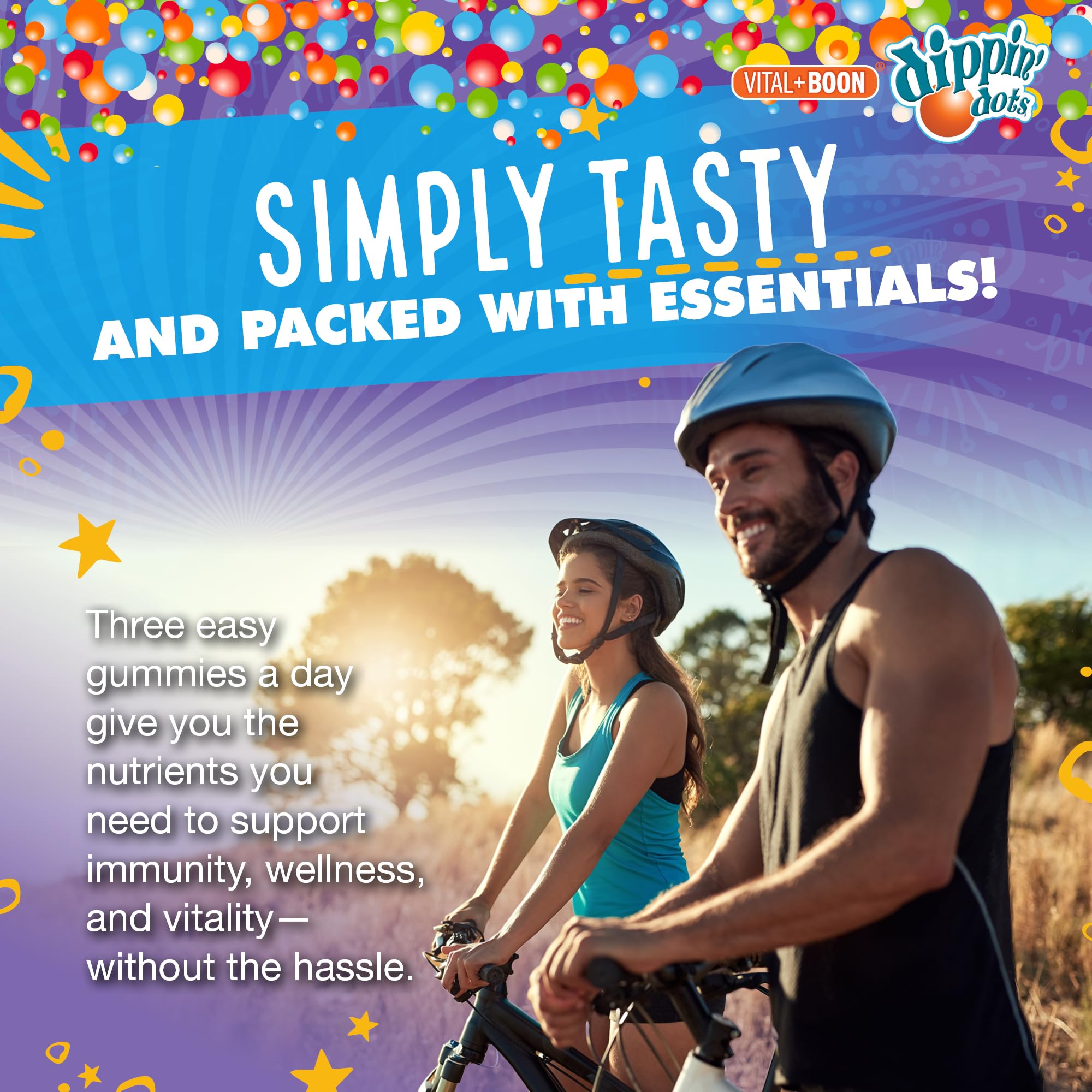 Vital+Boon Multivitamin Gummies nutritional information