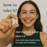Vital Core Body Deodorizing Supplement side view