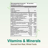 Vital Earth Minerals Liquid Multivitamin bottle on a kitchen counter
